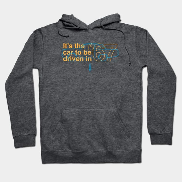 67 Valiant (2 Door) - The Car to Be Driven Hoodie by jepegdesign